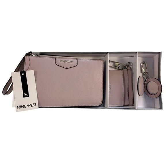 Nine West Handbags - Nine West Hunny SLG 3 Piece Set Wristlet NWT